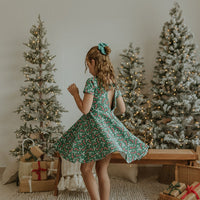 Handmade Girls Christmas Dress 5 designs - Made to order