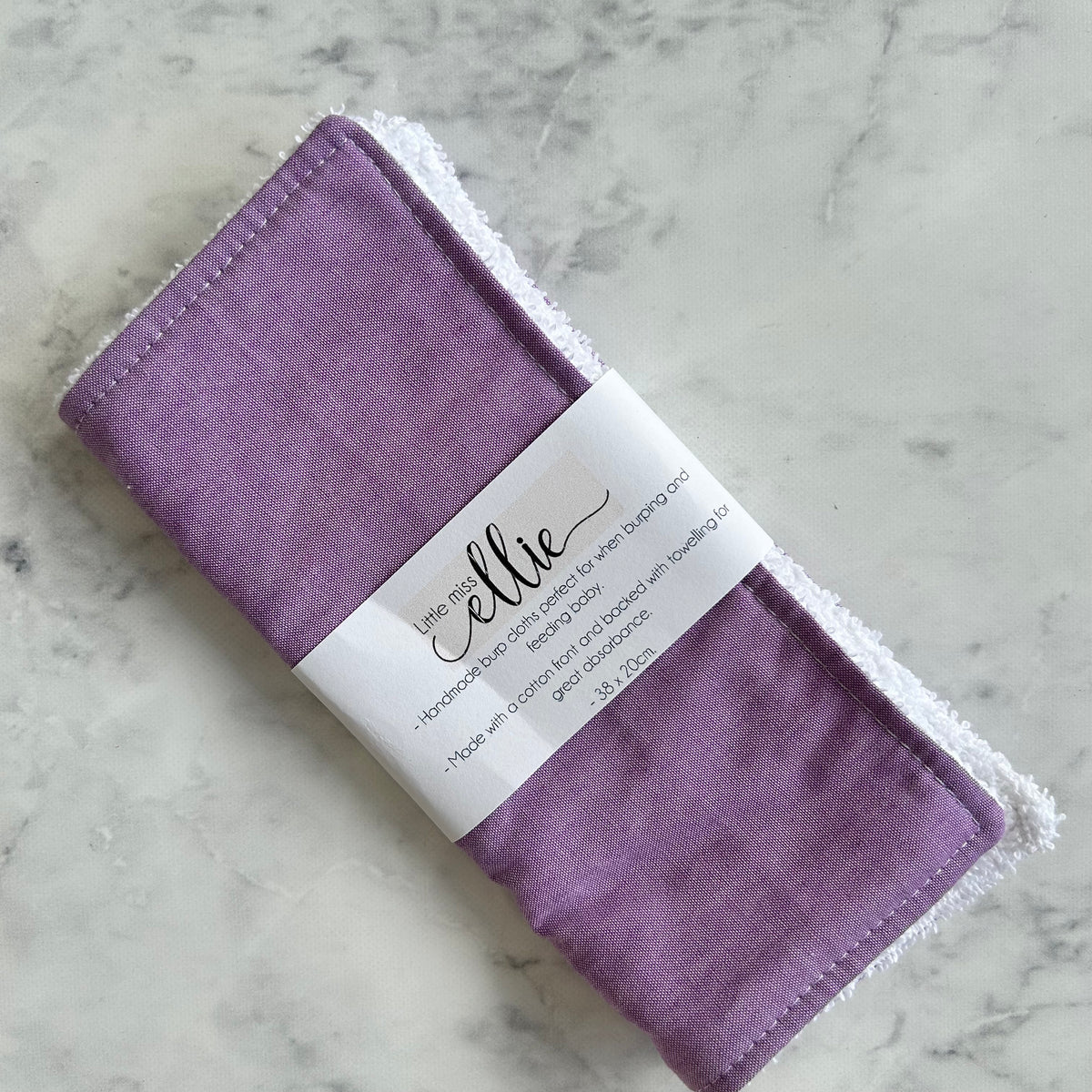 Handmade Burp Cloths