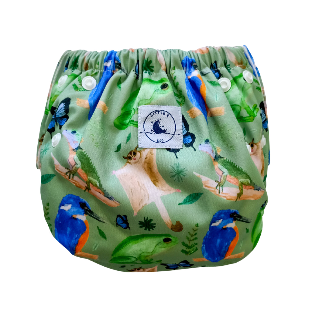 REUSABLE SWIM NAPPY OSFM- 5 Designs